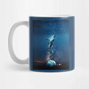 Blue whale Mug